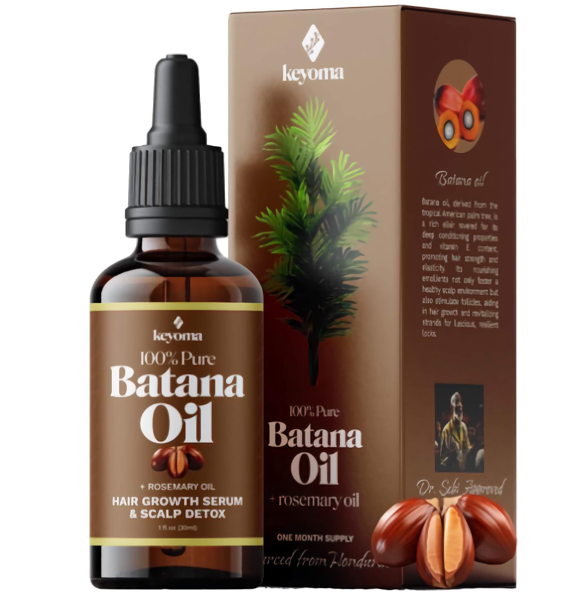 HairFuel™ – Óleo Capilar de Batana e Alecrim
